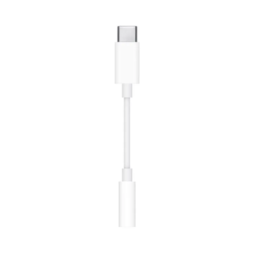 Apple Adaptateur - Original Apple - Apple Lightning vers Mini-Jack 3.5 mm - iPhone - iPad - Blanc