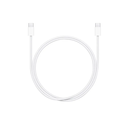 Apple Câble de charge tissé - Certifié Original Apple - USB-C - (1m) mètre - iPhone, iPad, AirPods