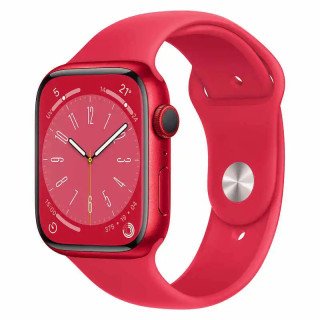 Apple Watch Series 8 GPS + Cellulaire - Boîtier en aluminium Rouge 41 mm
