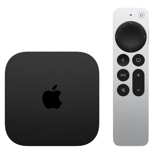 Apple TV 4K Wi‑FI + Ethernet avec 128 Go (3e génération) - Garantie 1 An