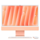 Apple iMac 24" Puce M4 256 Go SSD 16 Go RAM CPU 8 - GPU 8 cœurs Orange - Garantie 1 An