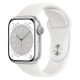 Apple Watch Series 8 GPS + Cellulaire - Boîtier en aluminium Argent 45 mm