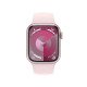 Apple Watch Series 9 GPS + Cellulaire - Boîtier en aluminium Rose 45 mm -  sport
