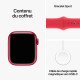 Apple Watch Series 9 GPS Boîtier en aluminium Rouge 41 mm Bracelet sport