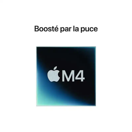 Apple Mac Mini - 512 Go SSD - 16 Go RAM - M4 - CPU 10  - GPU 10  - Garantie 1 An