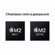 Apple Mac Studio - 2 To SSD  -  64 Go RAM - Puce M2 Ultra - CPU 24 - GPU 60 - Garantie 1 An