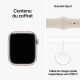 Apple Watch Séries 9 - GPS + Cellulaire - Lumière stellaire - 41 mm - Bracelet sport
