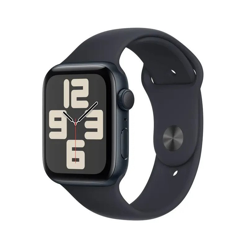 Apple Watch SE (2ème génération) GPS - Aluminium 44mm - Sport - couleur Minuit