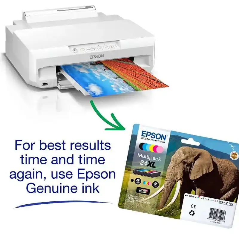 Epson XP‑65 imprimante jet d’encre a4 sans fil expression authentique photo haute qualité.