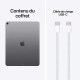 Apple iPad Air Wi-Fi 11" Ecran Liquid Retina - Puce M4 - CPU 8 cœurs/ GPU 9 cœurs - 12 Go RAM - 128 Go Stockage - Gris Sideral