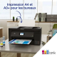 Epson ET-15000 imprimante multifonction A3+ wi-fi ecotank équipée de réservoirs d’encre.