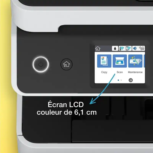 Epson ET-5150 imprimante multifonction A4 Ecotank avec réservoir d’encre et Wi-Fi.