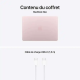 Apple MacBook Neo - 13 pouces - Puce A18 Pro - CPU 6 cœurs/ GPU 5 cœurs - 8 Go RAM - 256 Go SSD - Rose Poudré