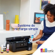 Epson ET-2851 imprimante multifonction A4 Wi-Fi Ecotank authentique et rapide.