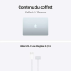 Apple MacBook Air - 13,6 pouces - Puce M5 - CPU 10 cœurs/ GPU 8 cœurs - 16 Go RAM - 512 Go SSD - Bleu Ciel