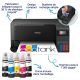 Epson ET-2830 imprimante multifonction A4 Wi-Fi Ecotank équipée de réservoirs d’encre .