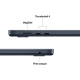 Apple MacBook Air - 15,3 pouces - Puce M5 - CPU 10 cœurs/ GPU 10 cœurs - 16 Go RAM - 512 Go SSD - Minuit