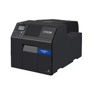 Epson ColorWorks C6000 series imprimante d’étiquettes couleur industrielle haute qualité.