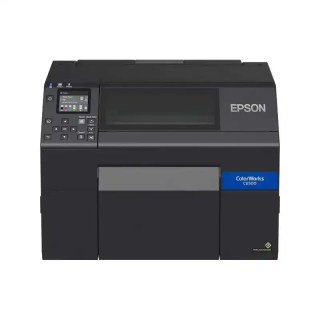 Epson ColorWorks CW-C6500Ae (Mk) imprimante d’étiquettes quatre couleurs rapide.
