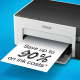 Epson ET-M1120 imprimante monochrome A4 EcoTank avec réservoir d’encre et Wi-Fi.