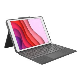 Apple Etui Clavier - Combo Touch de Logitech iPad 7e , 8e et 9e  génération