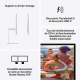 Apple Ecran 27" LED - Studio Display XDR 5K - Verre standard - Support à inclinaison réglable