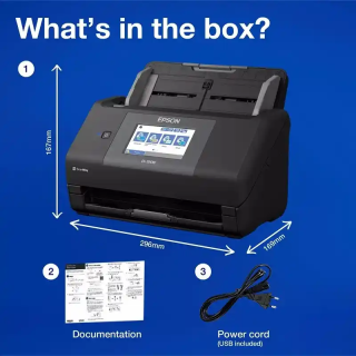 Epson ES-590W Scanner recto verso automatique A4 WorkForce authentique.