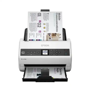 Epson WorkForce DS-730N scanner de documents de bureau réseau autonome.
