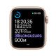 Apple Watch Série 6 GPS - Boîtier en Aluminium - couleur Or - 44 mm - Bracelet Sport