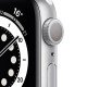 Apple Watch Série 6 GPS + Cellulaire -  boîtier en aluminium argenté de 40 mm