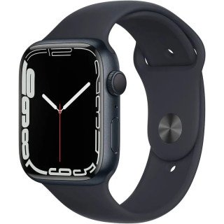 Apple Watch Series 7 GPS - Boîtier en aluminium  minuit 45 mm - Bracelet sport