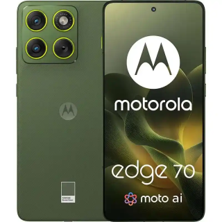 Motorola edge 70 - 6,67" Super HD - Qualcomm® Snapdragon™ - 12 Go LPDDR5X - 512 Go Stockage - PANTONE Bronze Green