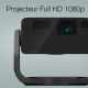 Epson EF-22B, Mini projecteur laser, 1 000 lumens, Affichage jusqu’à 150 pouces