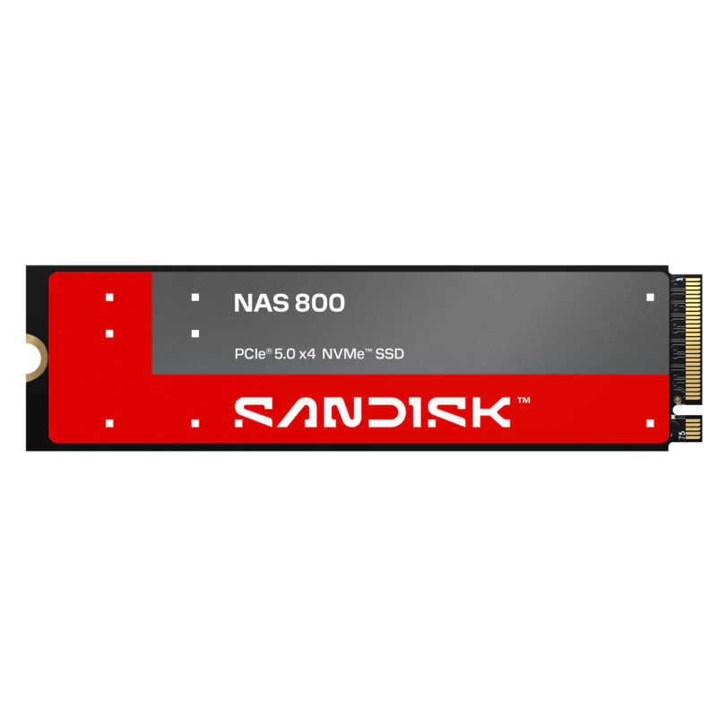 Sandisk NAS 800 NVMe Disque interne 960 Go SSD M.2 2280 - 14,900MB/s Vitesses de lecture séquentielle