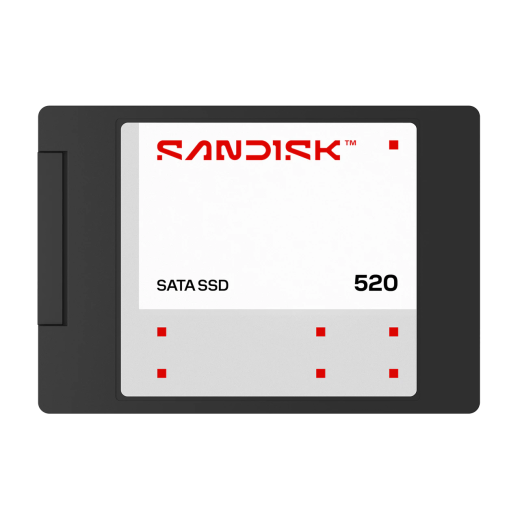 Sandisk SATA 520 - Disque Dur Interne 500 Go SSD - 560MB/s Vitesses de lecture séquentielle