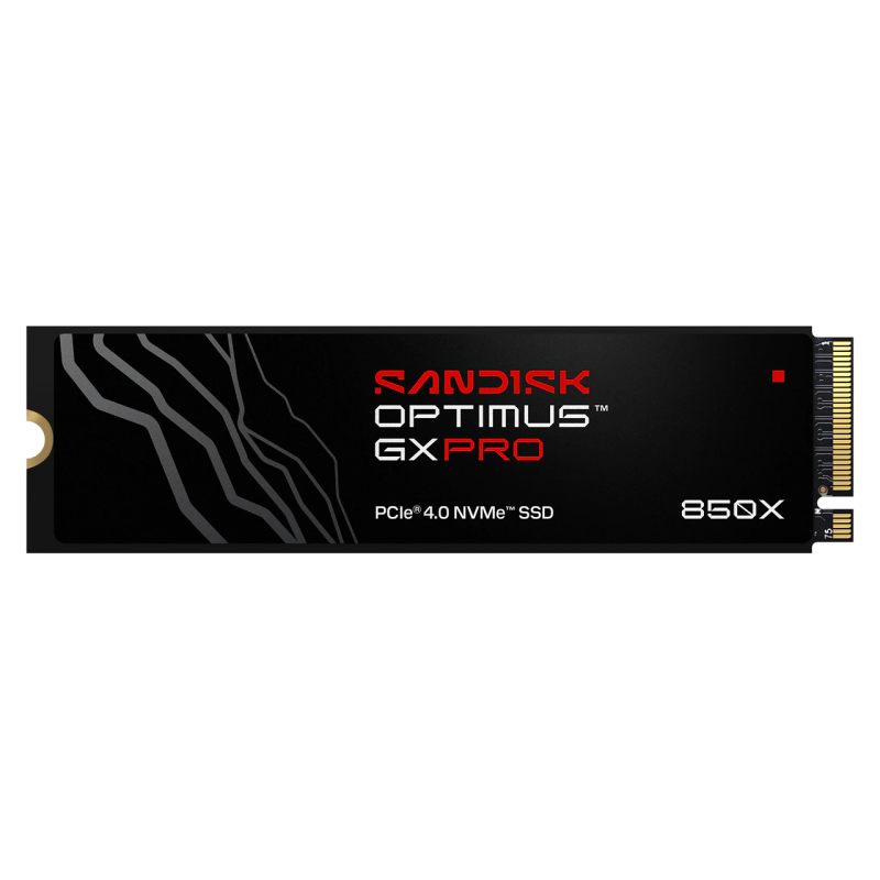 Sandisk SSD Optimus GX PRO 850X NVMe™ - 1 To, M.2 2280, sans dissipateur thermique
