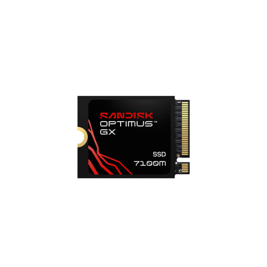 Sandisk Optimus GX 7100M NVMe™ - 1 To SSD, M.2 2230 - 7,250MB/s Vitesses de lecture séquentielle