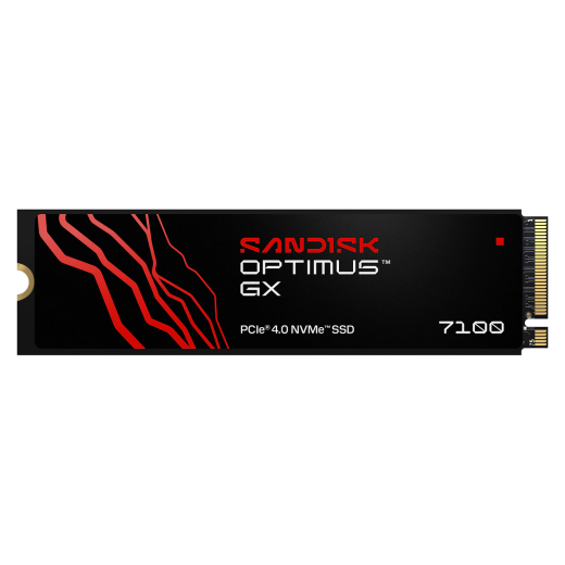 Sandisk Optimus GX 7100 NVMe™ - 500 GoSSD, M.2 2280 - 6,800MB/s Vitesses de lecture séquentielle