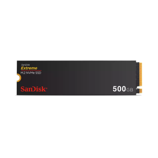 SanDisk Disque interne SSD Extreme M.2 NVMe PCIe Gen 4.0 - 500 Go, M.2 2280 - 5000MB/s Vitesses de lecture séquentielle