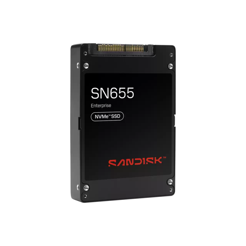 Sandisk SN655 - 3,84 To - 6800MB/s Vitesses de lecture séquentielle - composant pour Serveur/Station de travail