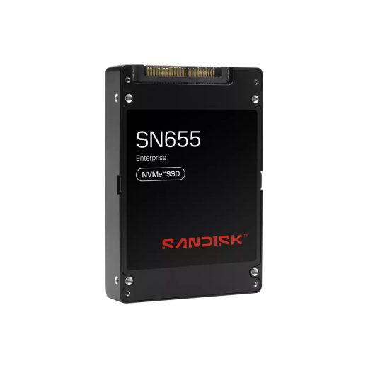Sandisk SN655 - 3,84 To - 6800MB/s Vitesses de lecture séquentielle - composant pour Serveur/Station de travail
