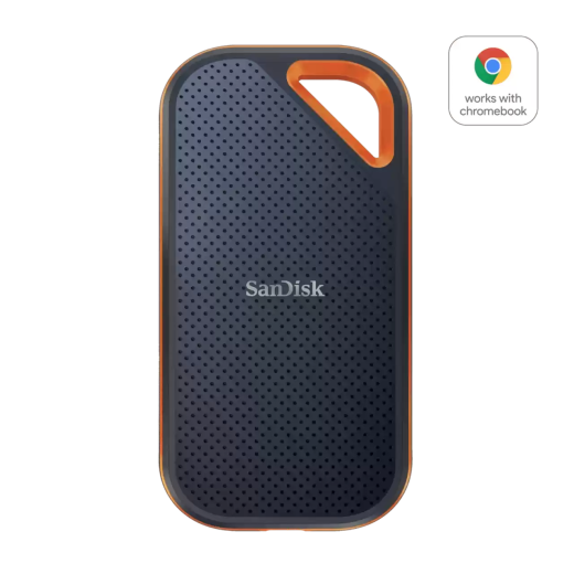 SanDisk Extreme PRO Disque SSD Externe 1 To - 2000 Mo/s - USB-C - Résistance à la poussière et à l'eau - Noir