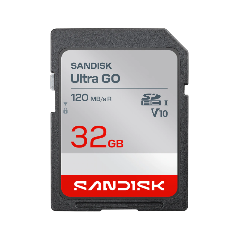 SanDisk Carte SDHC et SDXC UHS-I Ultra GO - 32 Go - Jusqu'à 120 Mo/s Vitesses de lecture séquentielle