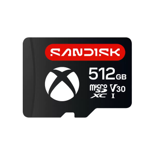 SanDisk Carte microSD pour ROG Xbox Ally (X) - 512 Go - 200MB/s Vitesses de lecture séquentielle