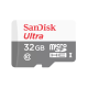 SanDisk Carte Ultra® microSDHC™/microSDXC™ UHS-I - 32 Go - Jusqu'à 100 Mo/s Vitesses de lecture séquentielle