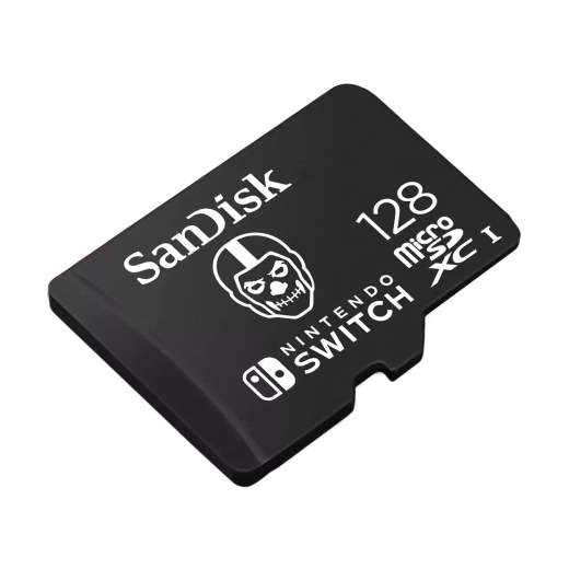 SanDisk Carte microSDXC™ pour Nintendo Switch™, édition Fortnite® - 128 Go - Jusqu'à 100 Mo/s