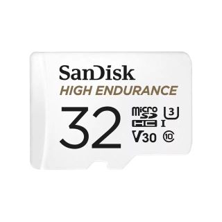 SanDisk® Carte microSD™ ultra-endurante - 32 Go - UHS-I Interface - Jusqu'à 100 Mo/s Vitesses de lecture séquentielle