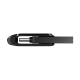 SanDisk Ultra Dual Drive Go Clé double connectique USB Type-C™ - 32 Go (Noir) - Vitesses de lecture séquentielle 150MB/s