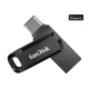 SanDisk Ultra Dual Drive Go Clé double connectique USB Type-C™ - 32 Go (Noir) - Vitesses de lecture séquentielle 150MB/s