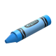 SanDisk Crayola® Clé USB-C - 64 Go (Cerulean Blue) - Taux de transfert de données maximum 300 Mo/s